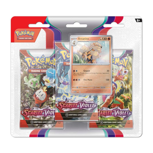 Pokémon Scarlet & Violet Base Set 3 Booster Pack - Arcanine