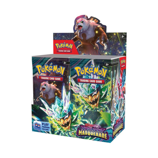 Pokémon Scarlet & Violet Twilight Masquerade Booster Box (x36 packs)